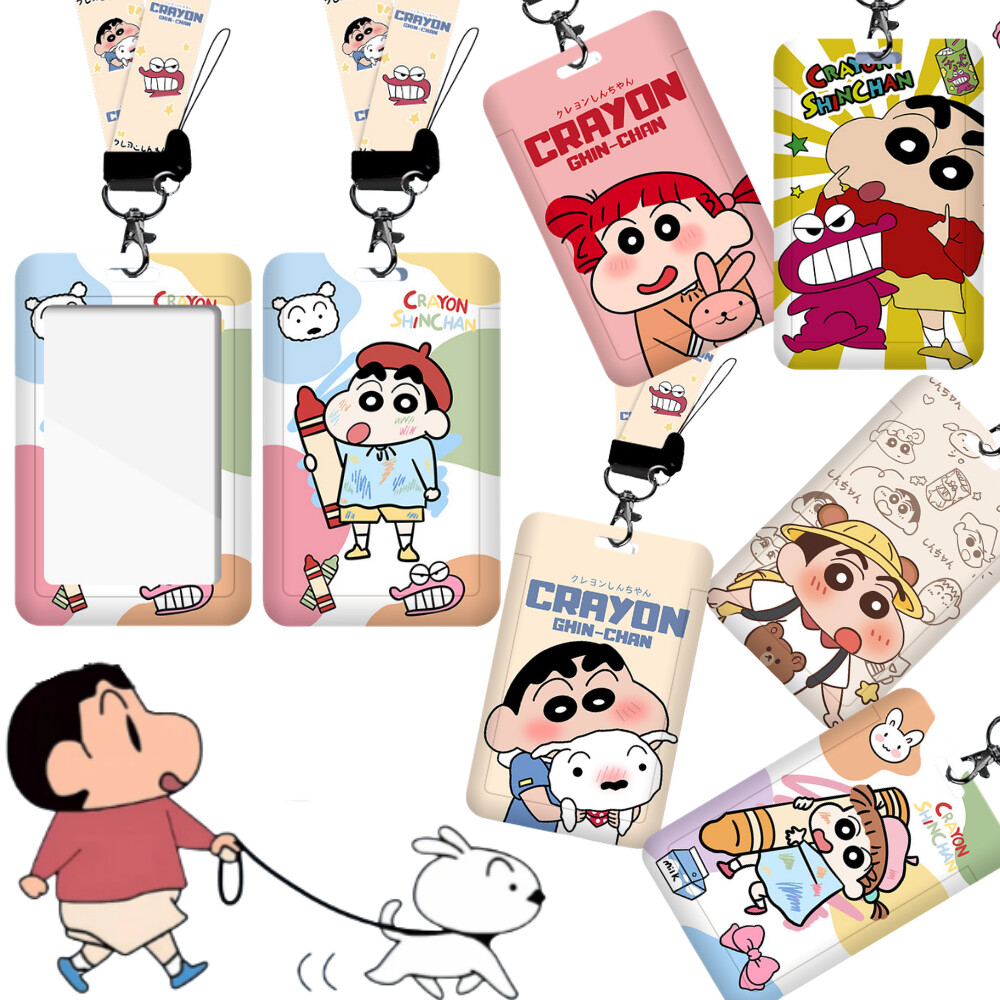 クレヨンしんちゃんシリーズ アニメフィギュア 漫画 学生 キ - Lanyard Badge Holder のレビューと価格