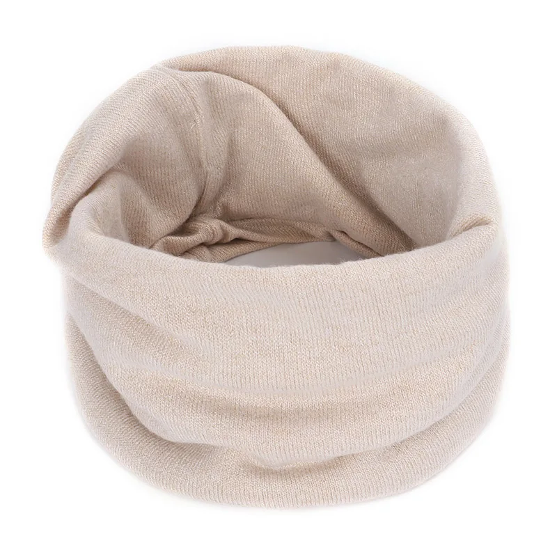 新しいカシミヤ冬のスカーフ赤ちゃん男の子女の子キッズニットス - Muffler Men Wool のレビューと価格