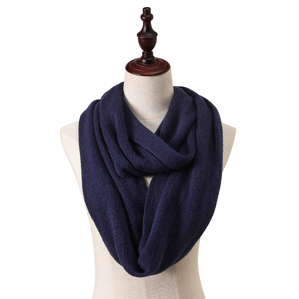 メンズ リブニット インフィニティ スカーフ、柔らかく暖かい - Infinity Scarf Knit のレビューと価格