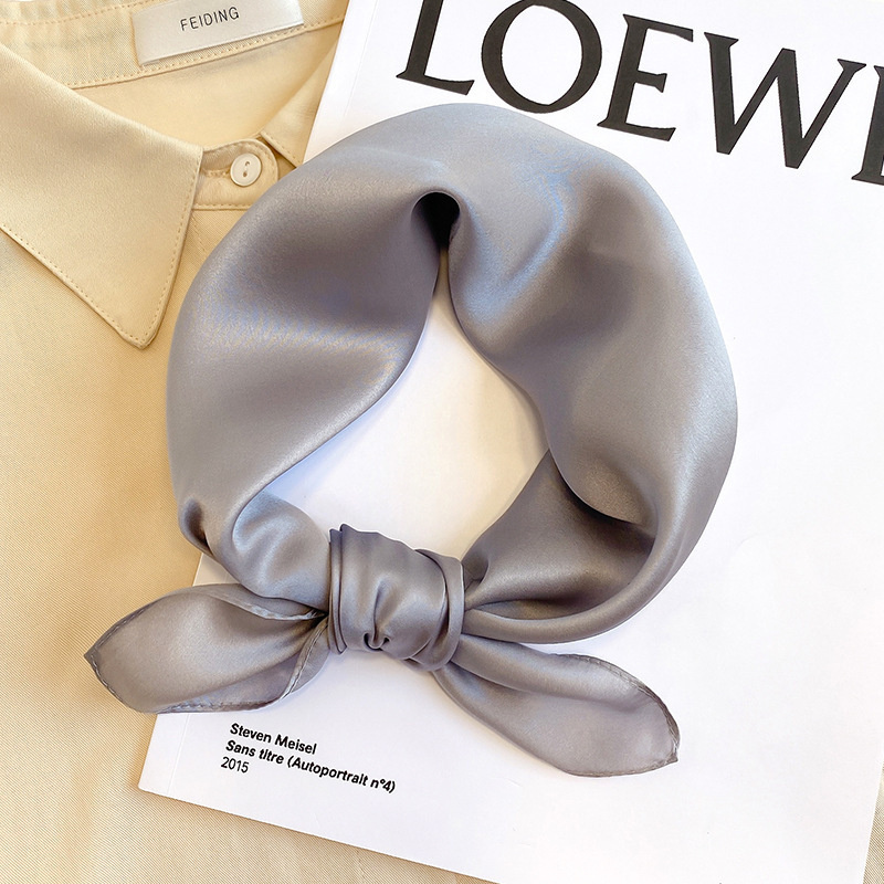 女性用の本物のシルクスカーフ,女性用のショールラップ,ネック - Scarf Silk Square のレビューと価格