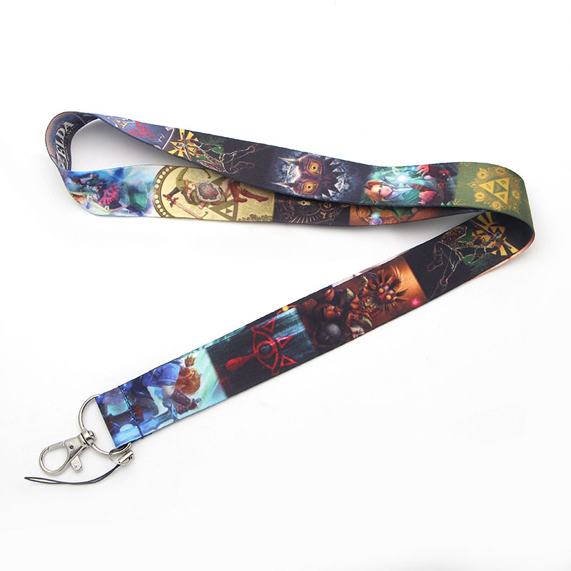 漫画ゲーム柄キーホルダー、ネックストラップDIY、吊り下げロ - Lanyard Badge Holder のレビューと価格